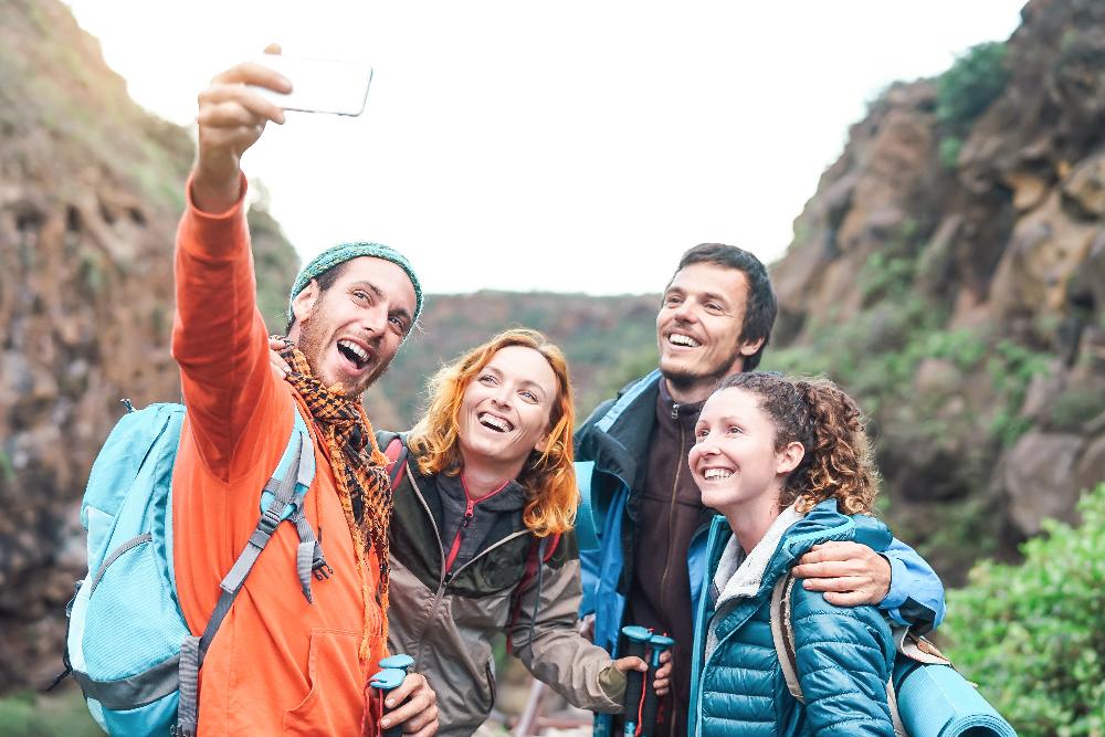 east hills dentist | friends taking selfie