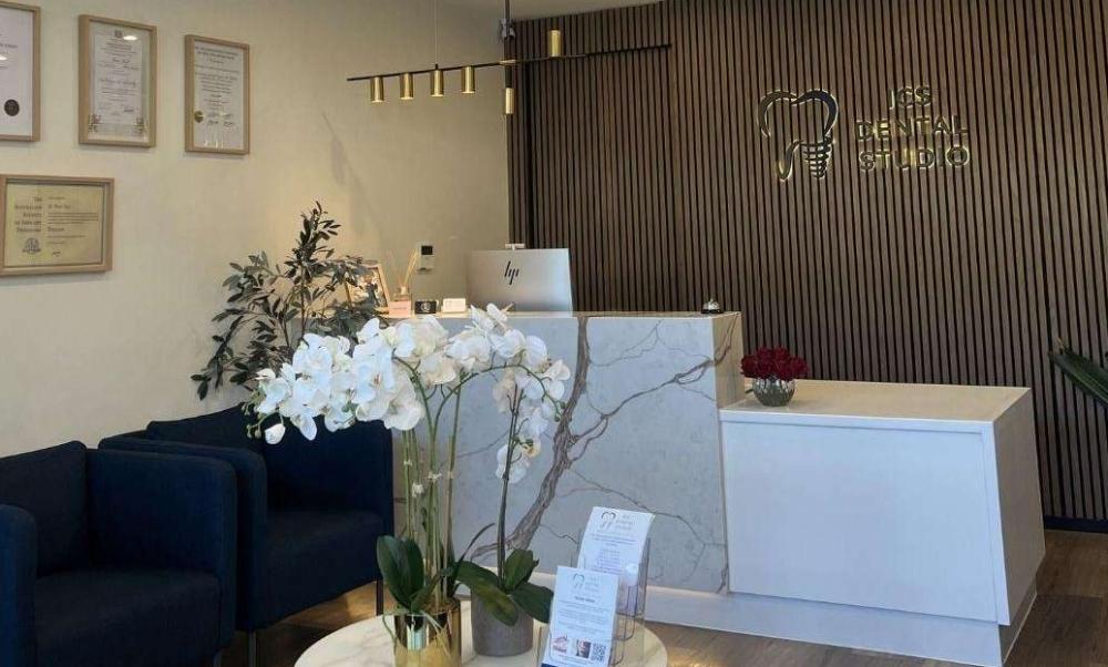reception area at your oatley dentist, ics dental studio