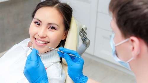 patient at consultation for cosmetic injectables in lugarno