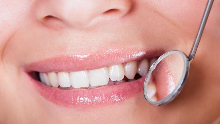 dental surgery east hills | woman at dentist