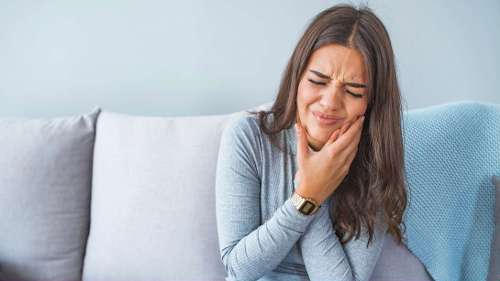 woman needing tmj relief in mortadale near east hills